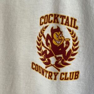 Cocktail Country Club Arizona Golf Spoof Tee | Mens Size - Large